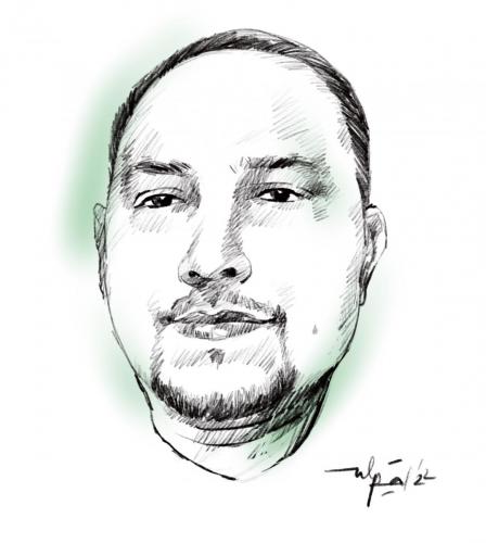 Pencil Sketch - A5 size