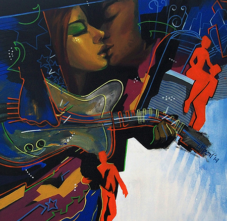 Man Woman Magic - 18''x22'' SOLD