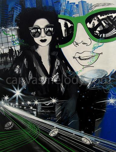 City Lights - 30''x40'' INR 1,00,000/-