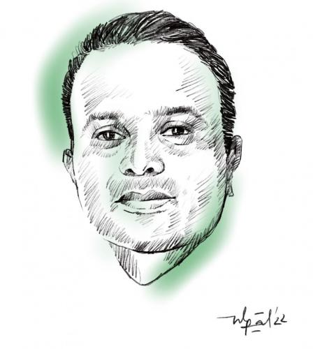 Pencil Sketch - A5 size