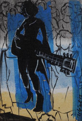 Rock Star - 8''x10'' SOLD