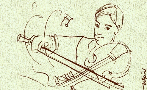 Violine Player