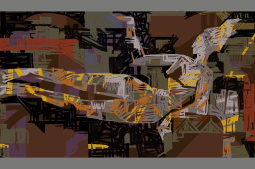 Indian Woman - Digital Illustration