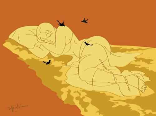 Sleep - Digital Illustration